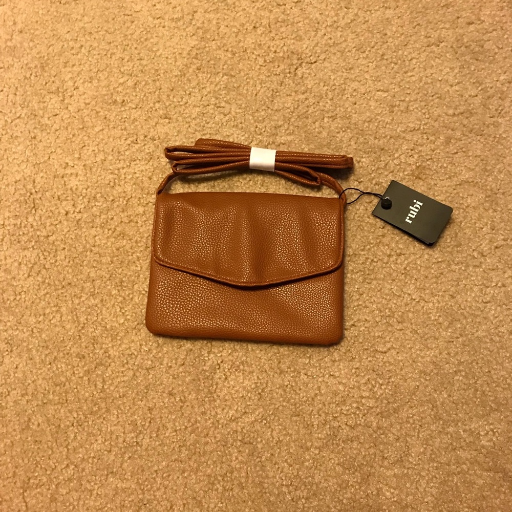 Brown cross body